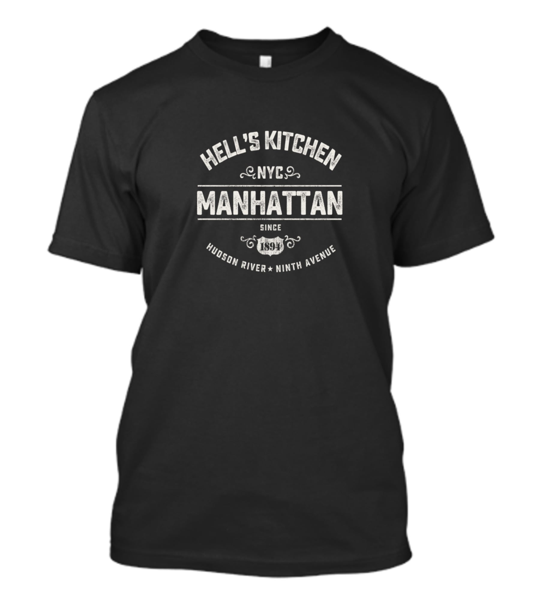 Hell's Kitchen NYC Manhattan Since 1894 Hudson River Ninth Avenue T-Shirt