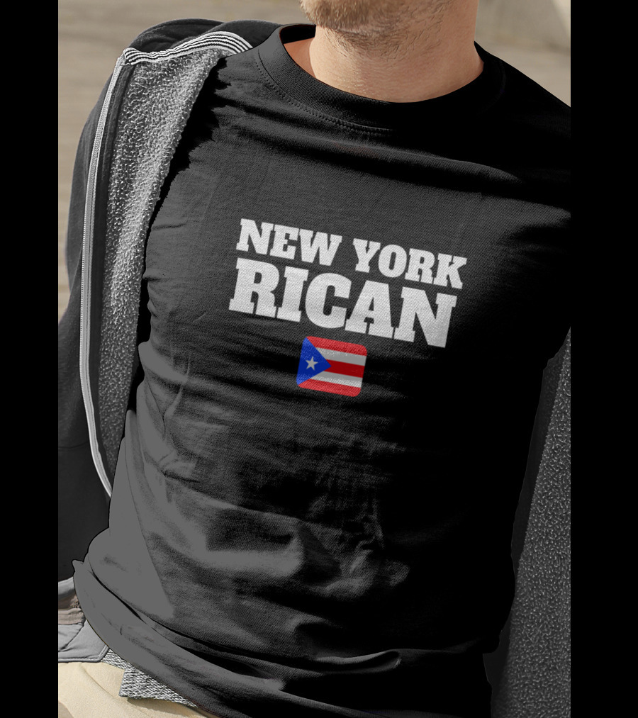 New York Rican Puerto Rico Flag Heritage T-Shirt