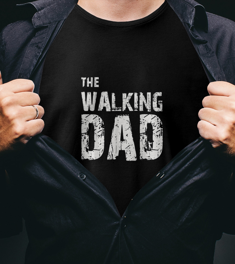 The Walking Dad Zombie Series T-Shirt