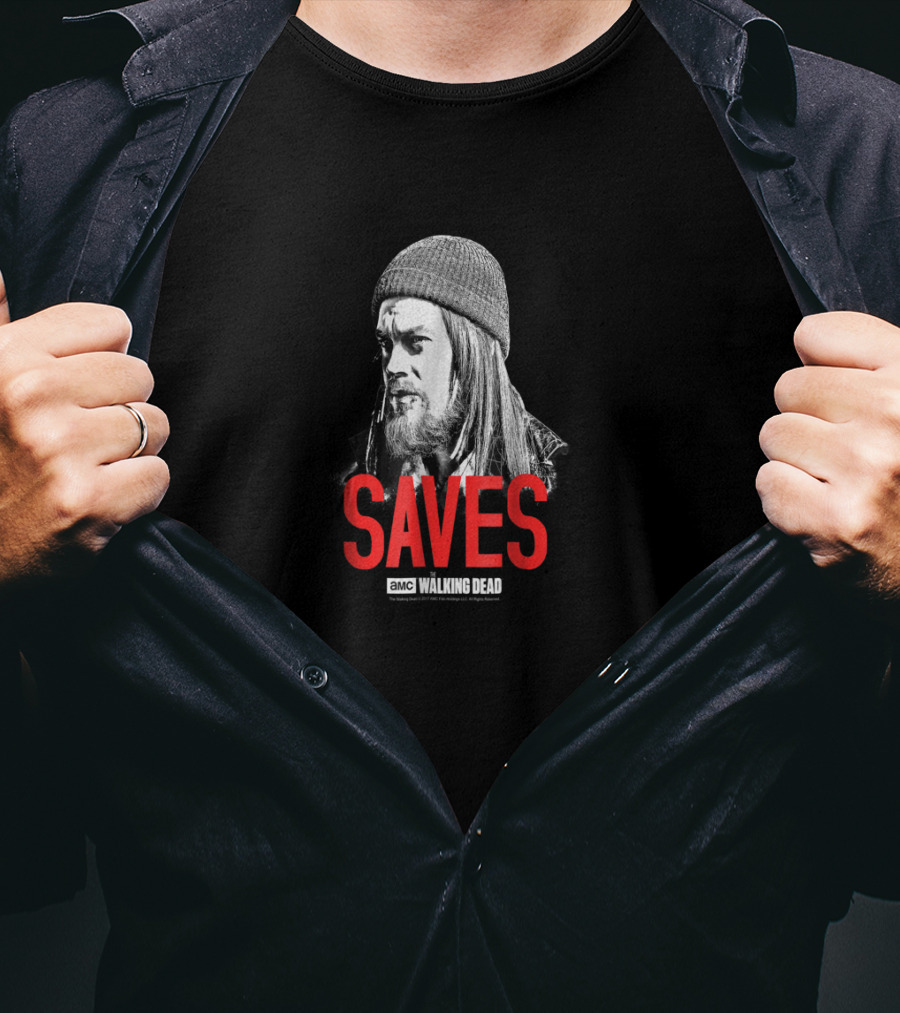 AMC Walking Dead Jesus Saves Character T-Shirt