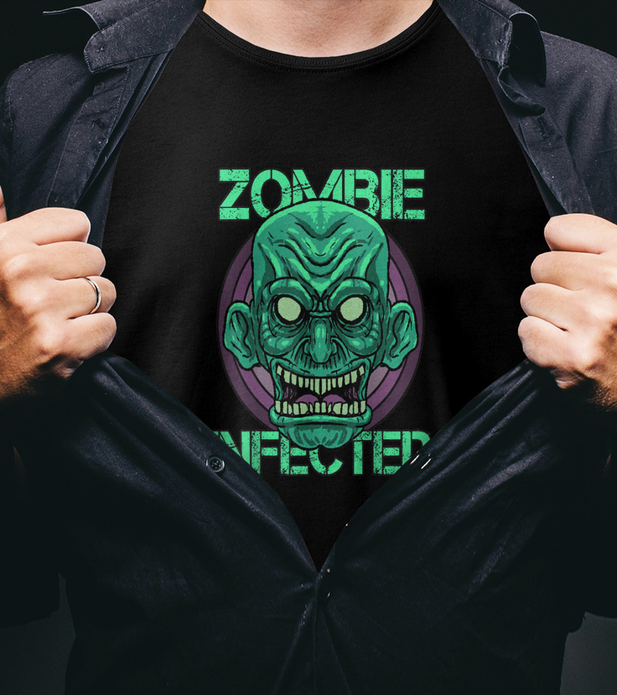 Zombie Infected Undead Walking Living Dead T-Shirt
