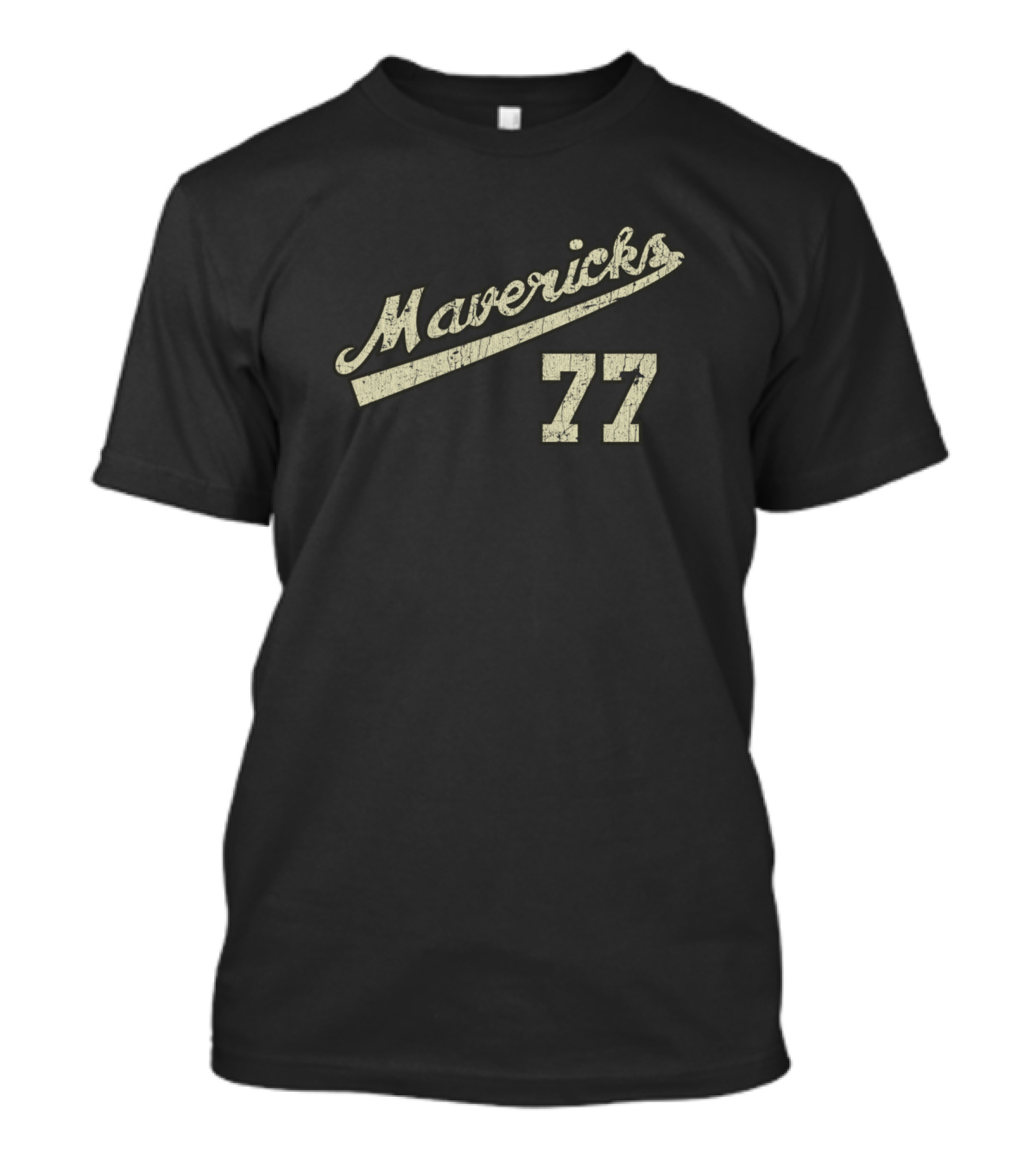 Mavericks 77 Baseball Portland Mavericks T-Shirt