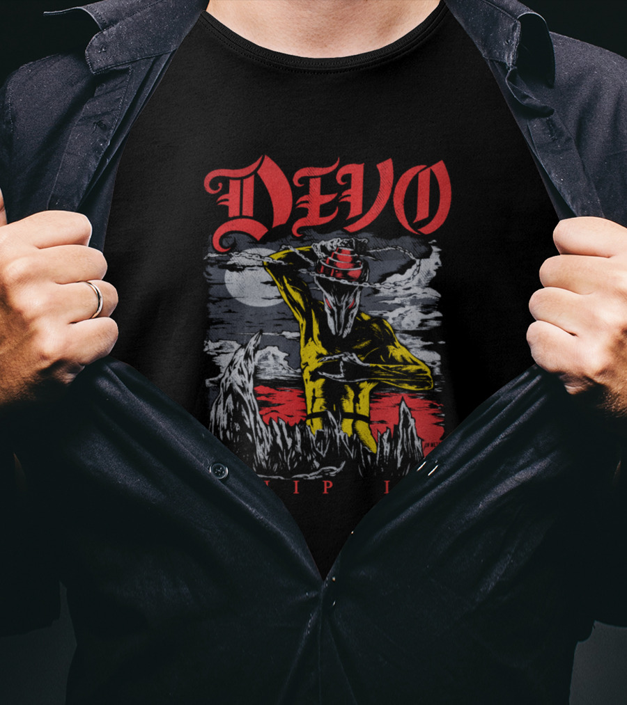 DEVO Whip It Surreal Cowboy T-Shirt