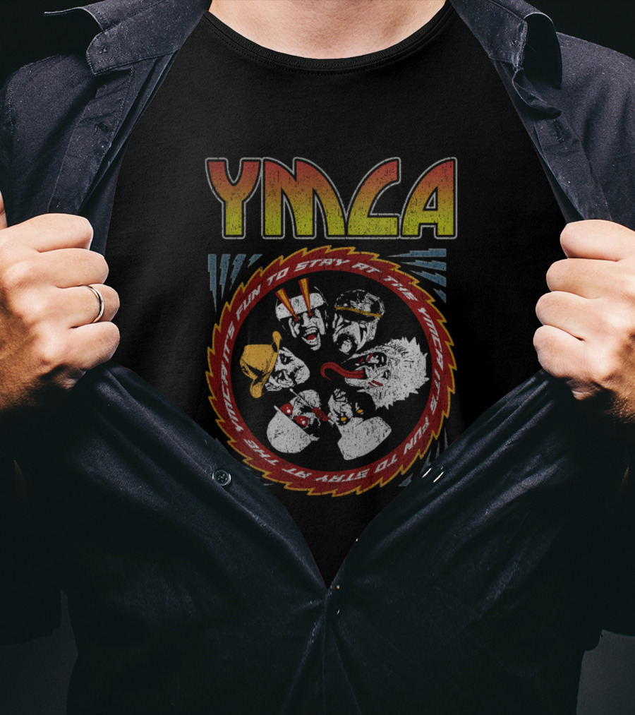 YMCA Disco Disco Zombie It's Fun To Stay At The YMCA T-Shirt