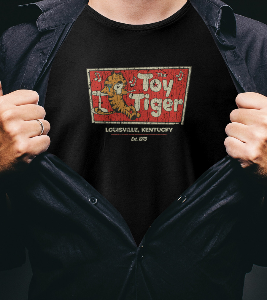 The Toy Tiger Louisville Kentucky Est. 1973 T-Shirt