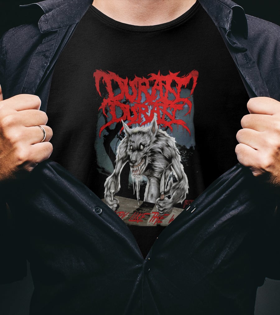Duran Duran Hungry Like The Wolf Werewolf Horror T-Shirt