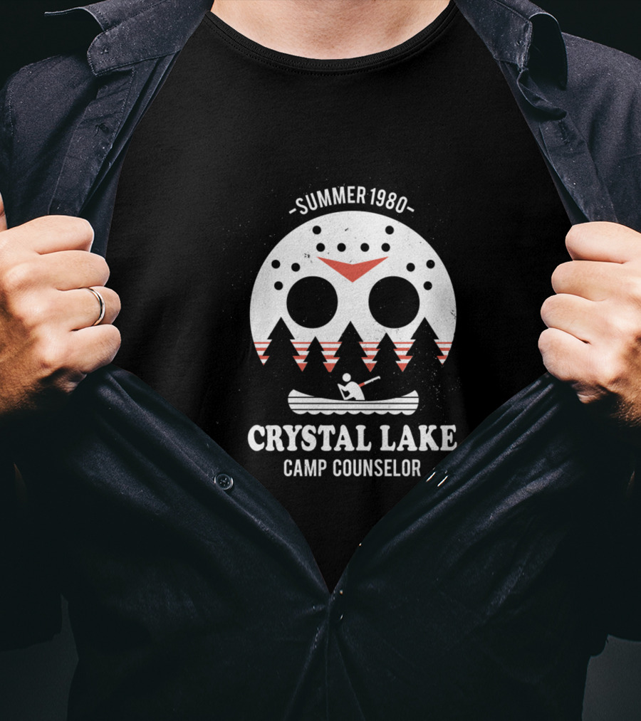 Friday The 13th Summer 1980 Crystal Lake Camp Counselor T-Shirt