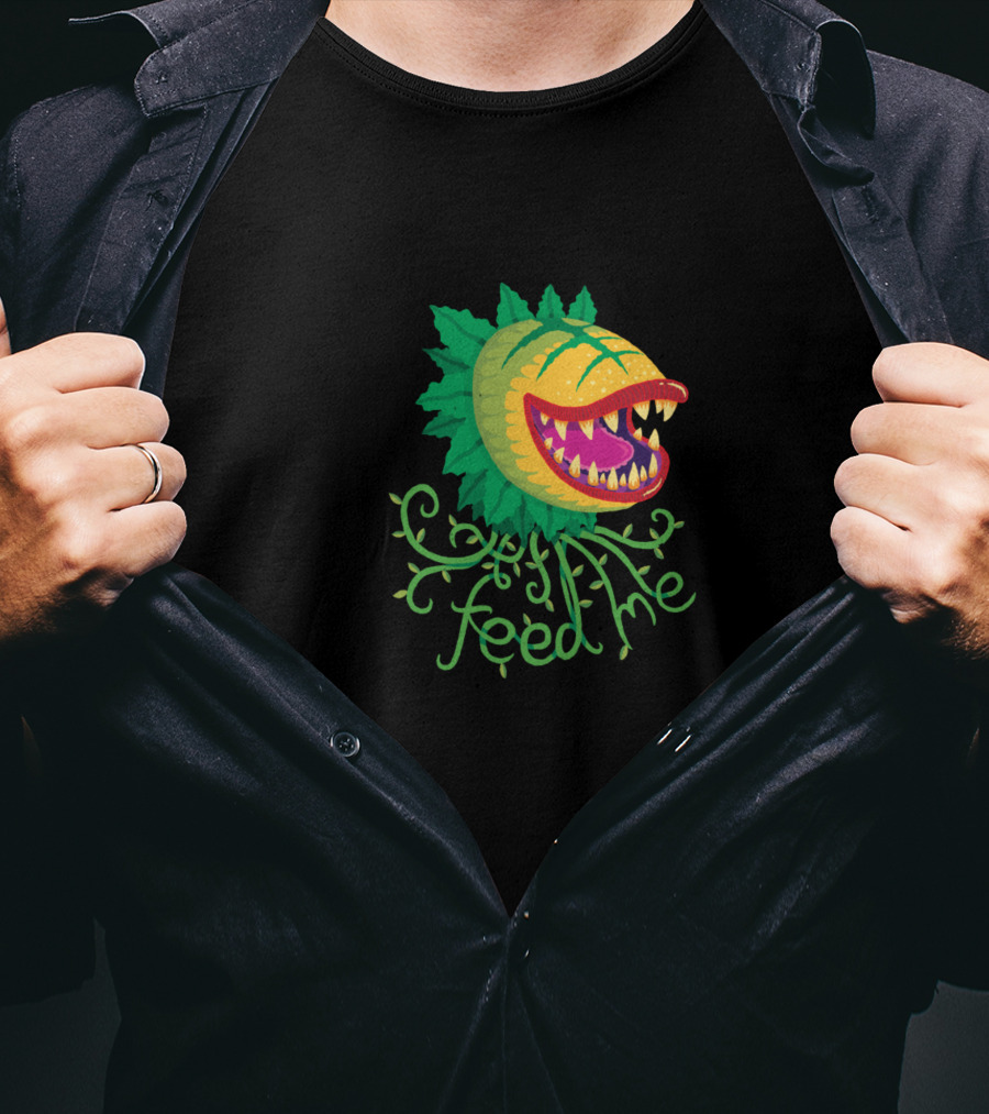 Little Shop Of Horrors Feed Me Audrey II T-Shirt
