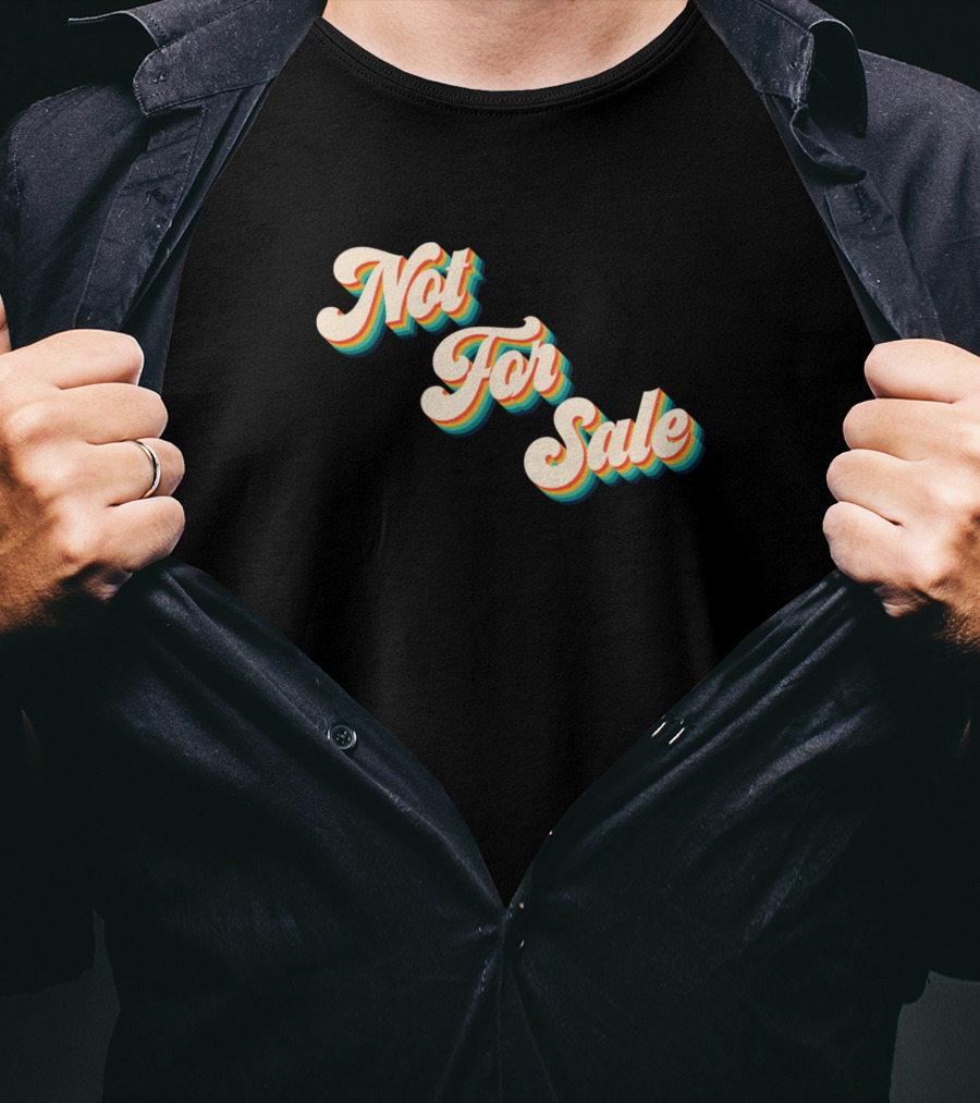 Not For Sale Retro Vintage T-Shirt