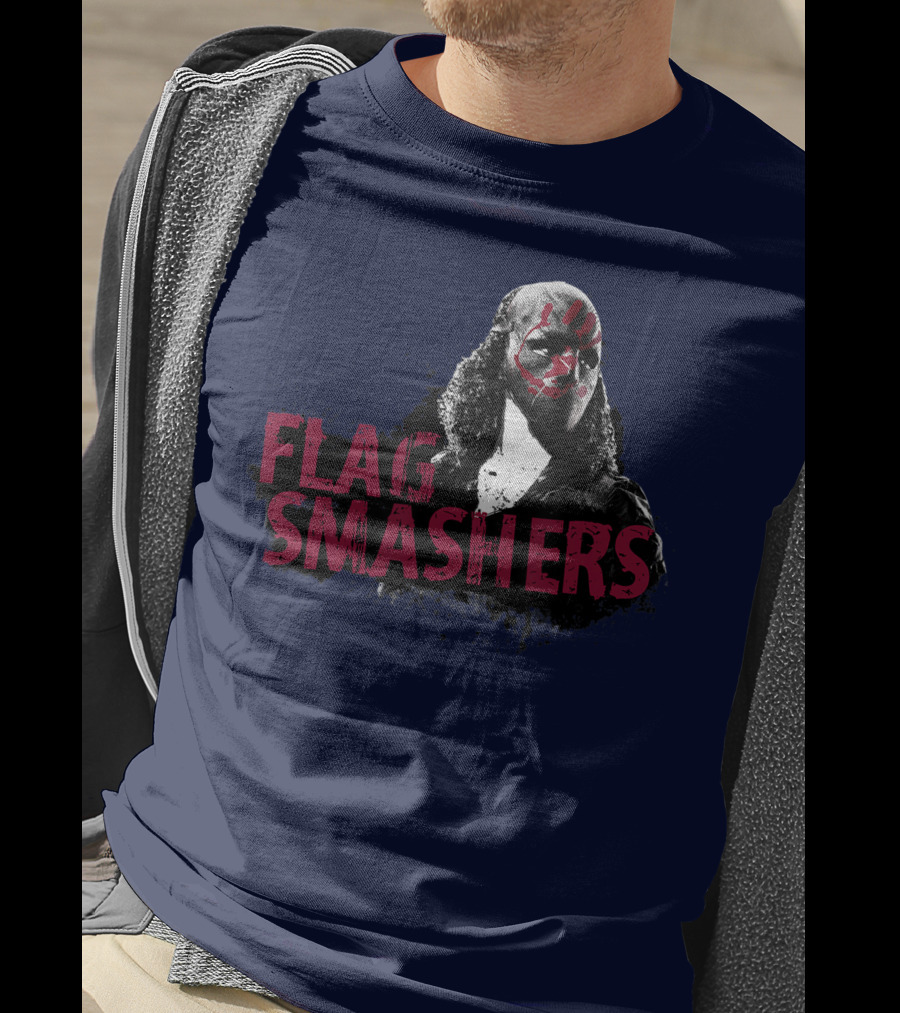Marvel The Falcon And The Winter Soldier Flag Smashers Karli Flag T-Shirt