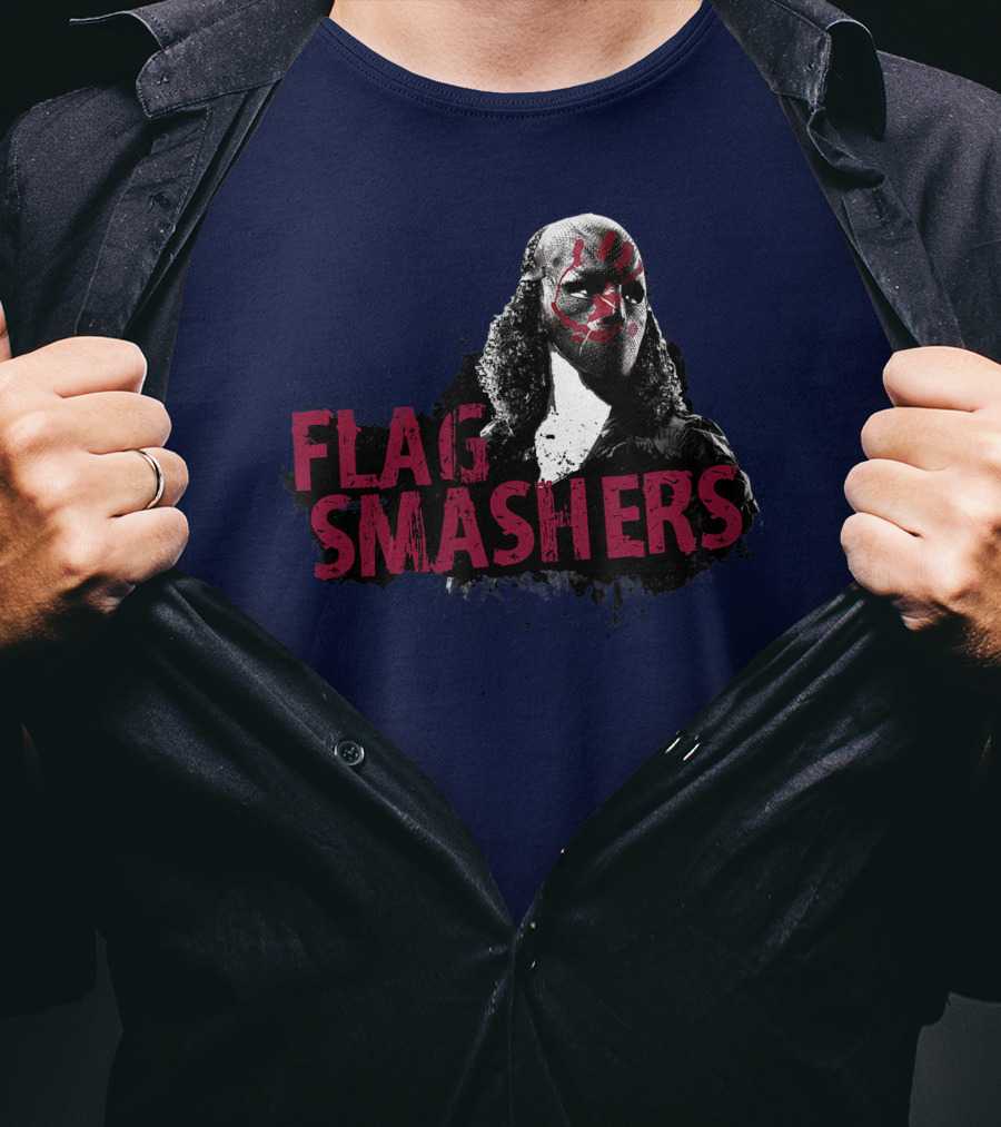 Marvel The Falcon And The Winter Soldier Flag Smashers Karli Flag T-Shirt
