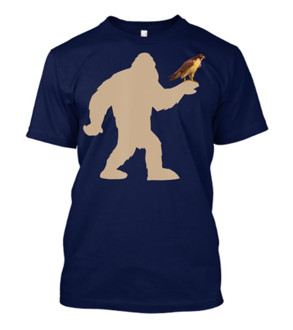 Peregrine Falcon Bigfoot Bird Falcon Animal T-Shirt
