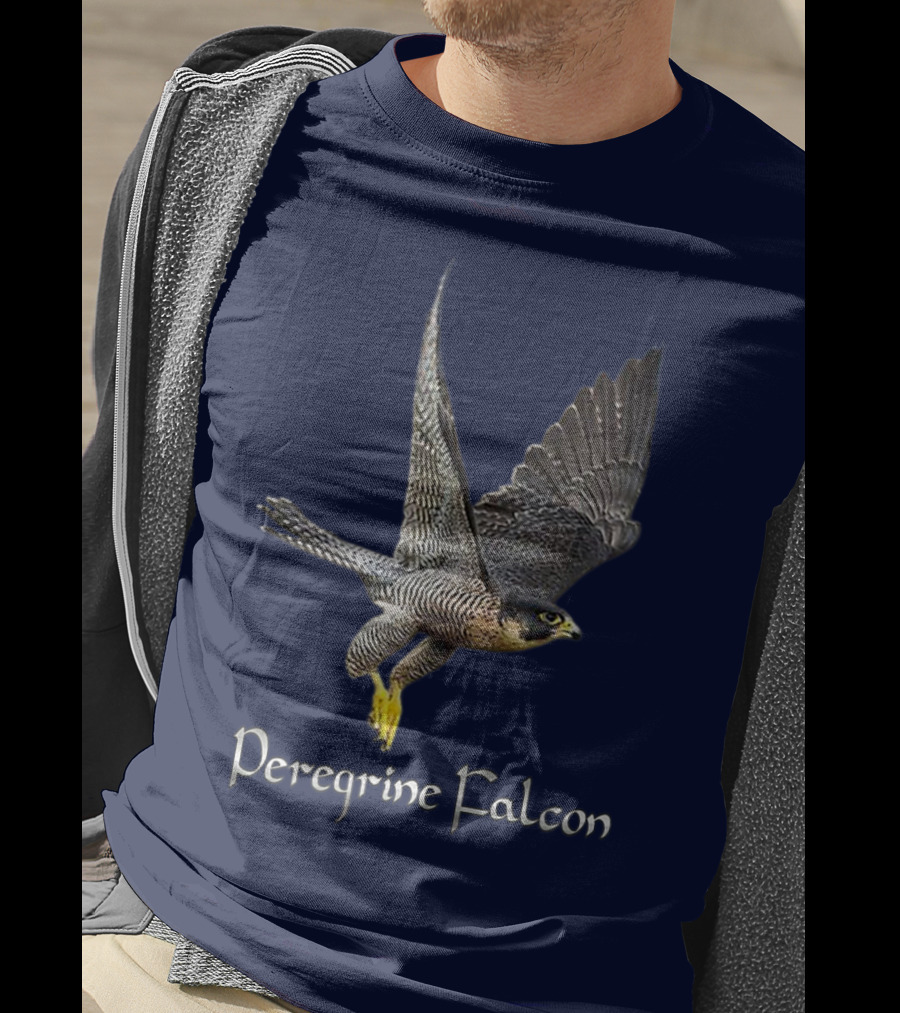 Peregrine Falcon In Flight T-Shirt
