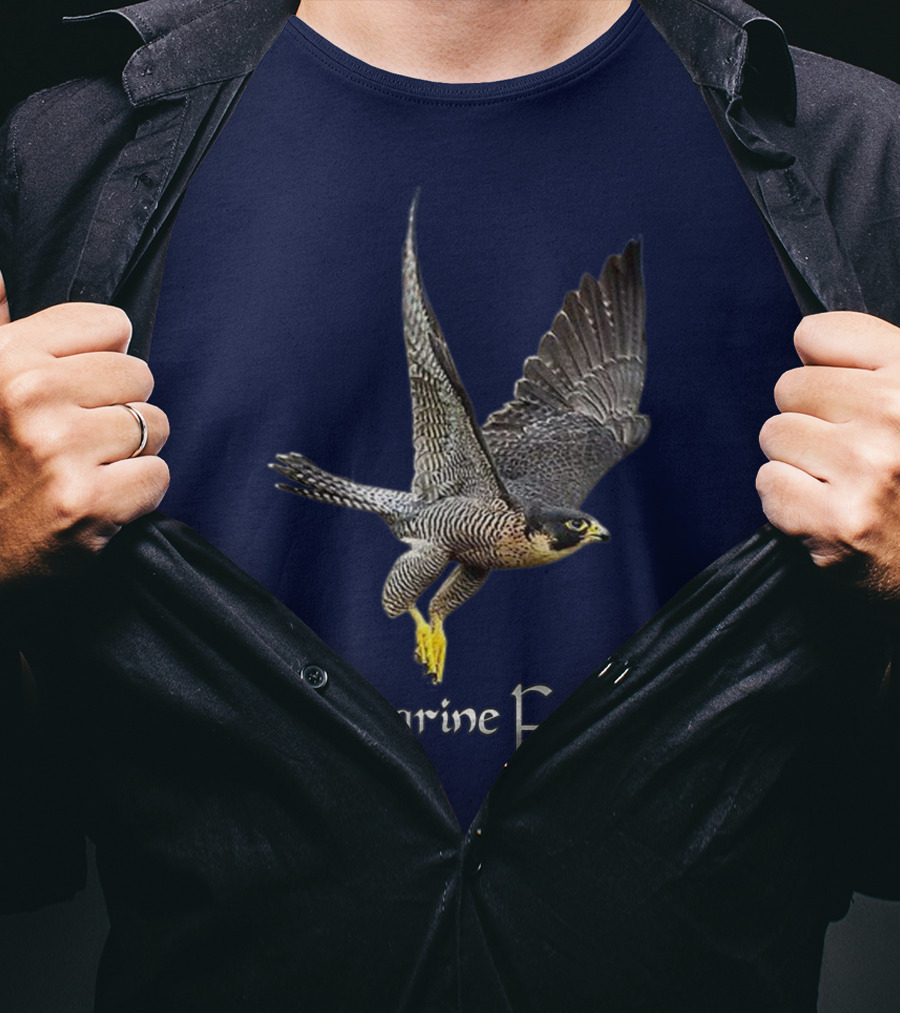 Peregrine Falcon In Flight T-Shirt