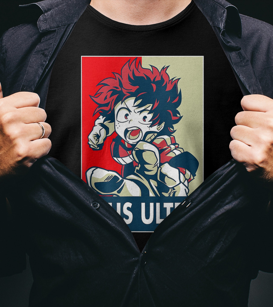Plus Ultra My Hero Academia Manga Anime Hero T-Shirt