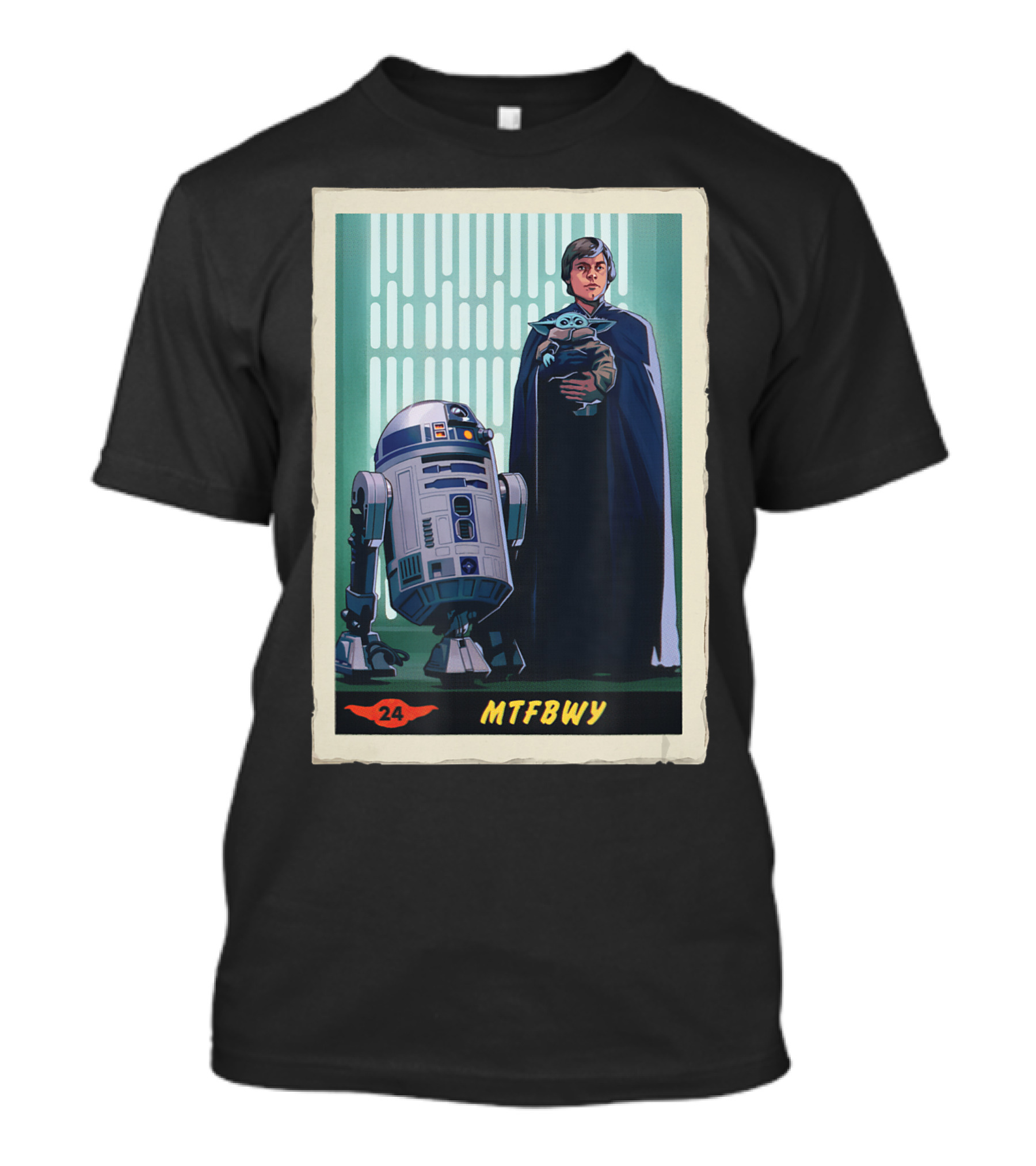 Star Wars The Mandalorian Skywalker Begins MTFBWY Trading Card 24 T-Shirt