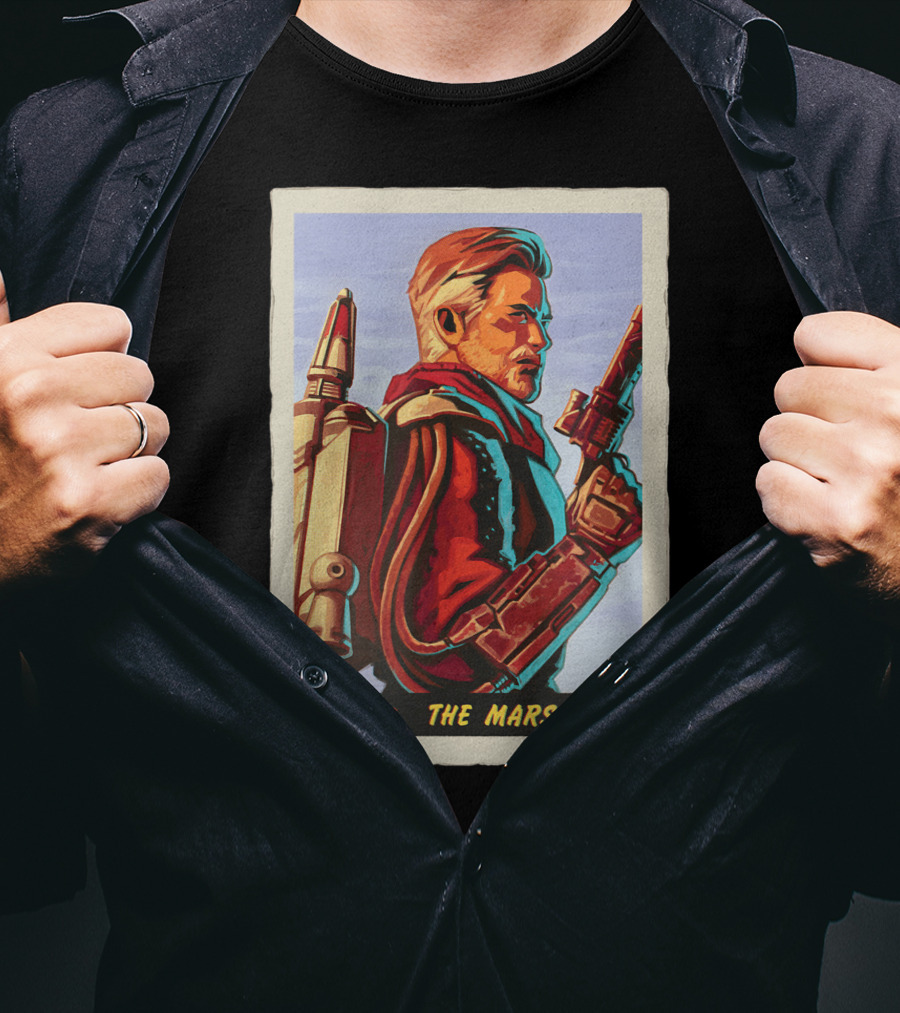 Star Wars The Mandalorian The Marshal Trading Card 19 T-Shirt