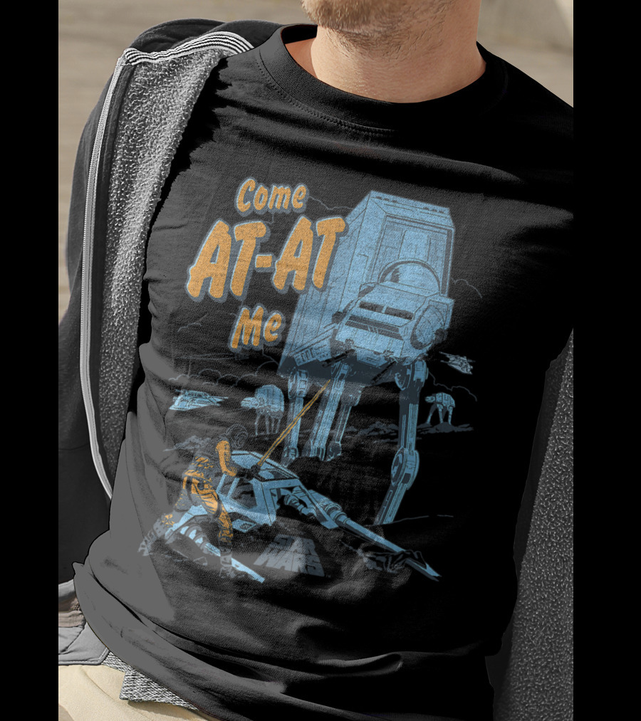 Come AT-AT Me Star Wars The Empire Strikes Back Battle Scene T-Shirt