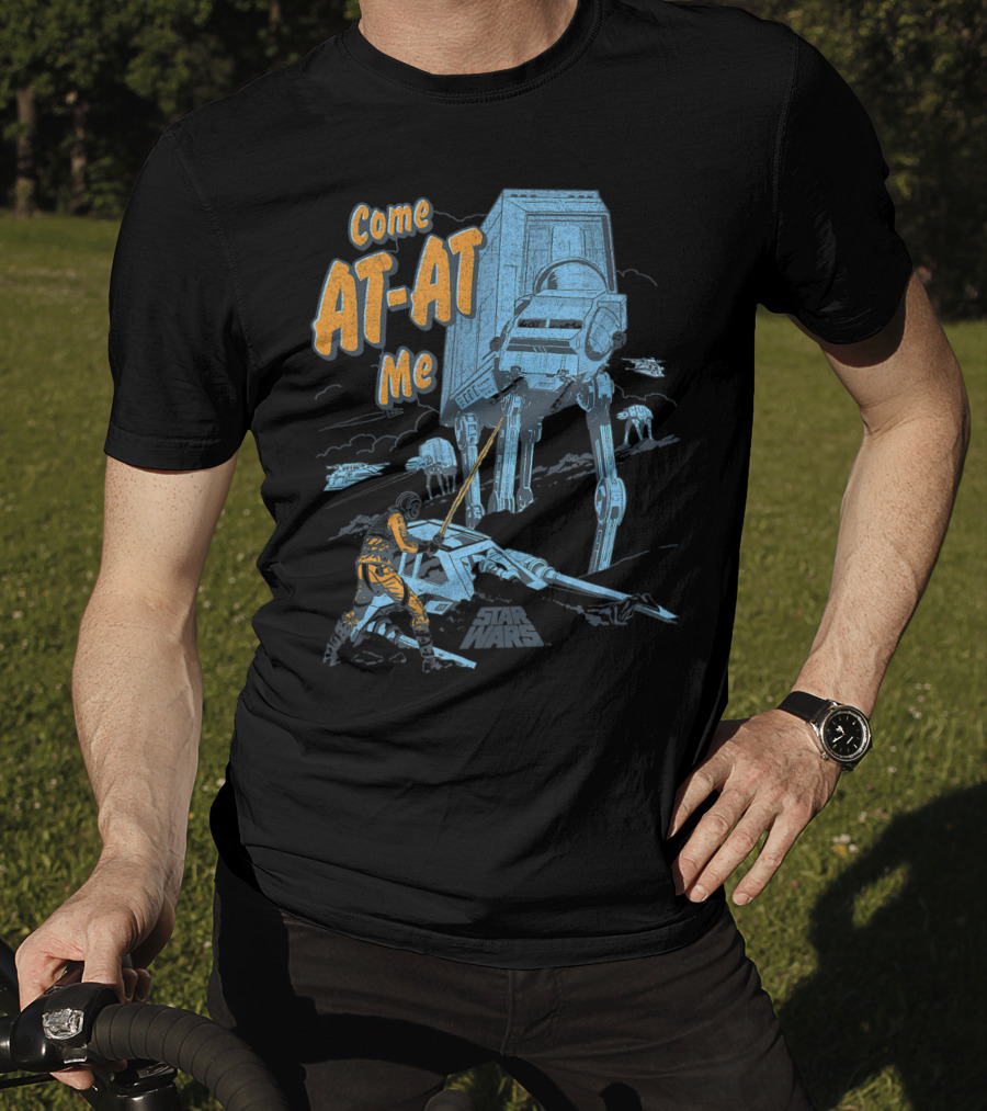Come AT-AT Me Star Wars The Empire Strikes Back Battle Scene T-Shirt