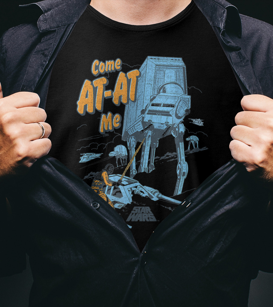 Come AT-AT Me Star Wars The Empire Strikes Back Battle Scene T-Shirt