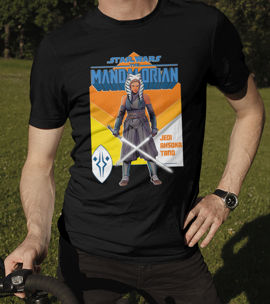 Star Wars The Mandalorian Jedi Ahsoka Tano Lightsaber T-Shirt