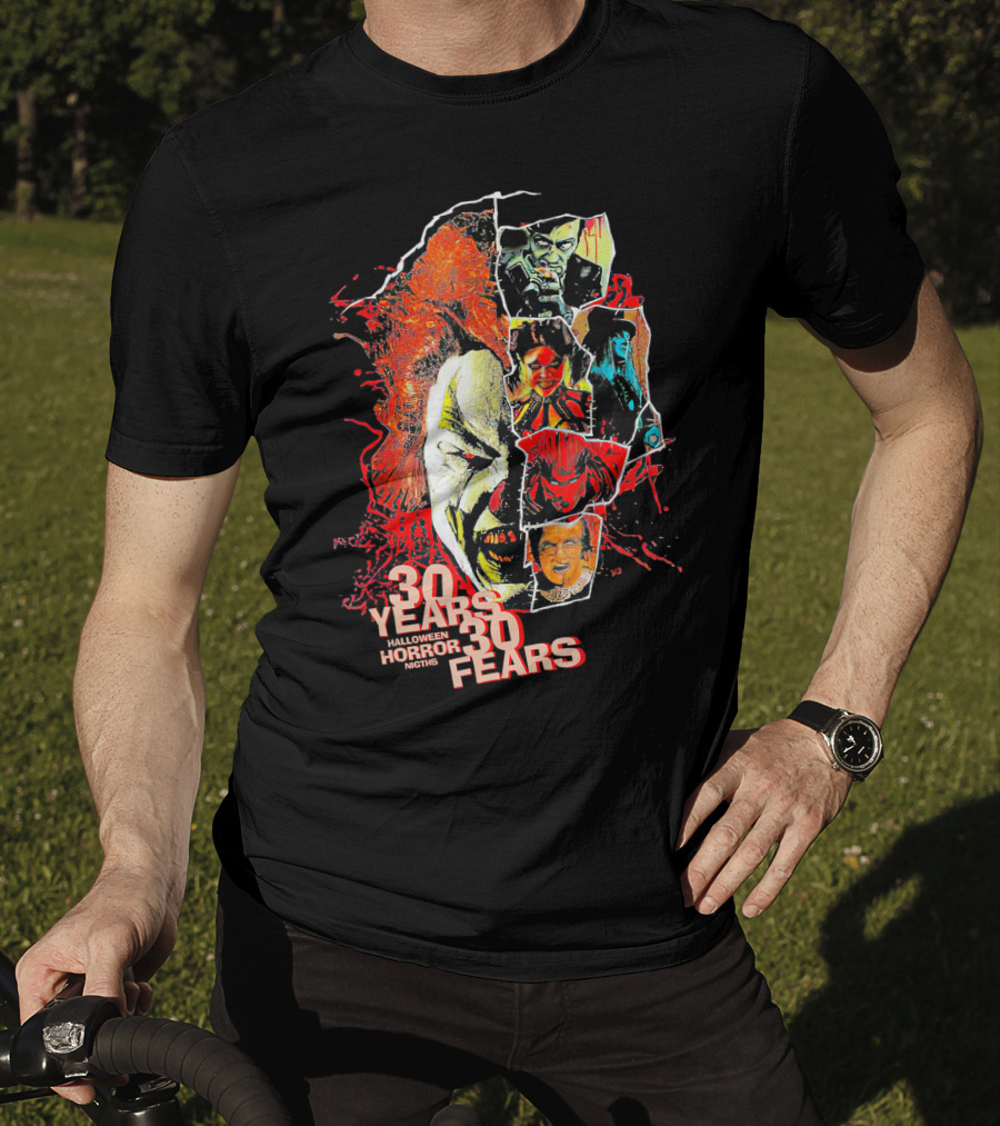 30 Years 30 Fears Halloween Horror Nights Universal Orlando T-Shirt