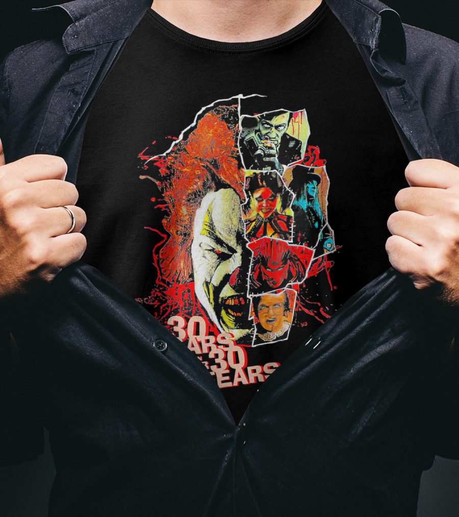 30 Years 30 Fears Halloween Horror Nights Universal Orlando T-Shirt