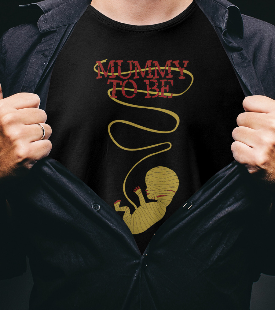 Mummy To Be Halloween Pregnancy Announcement T-Shirt