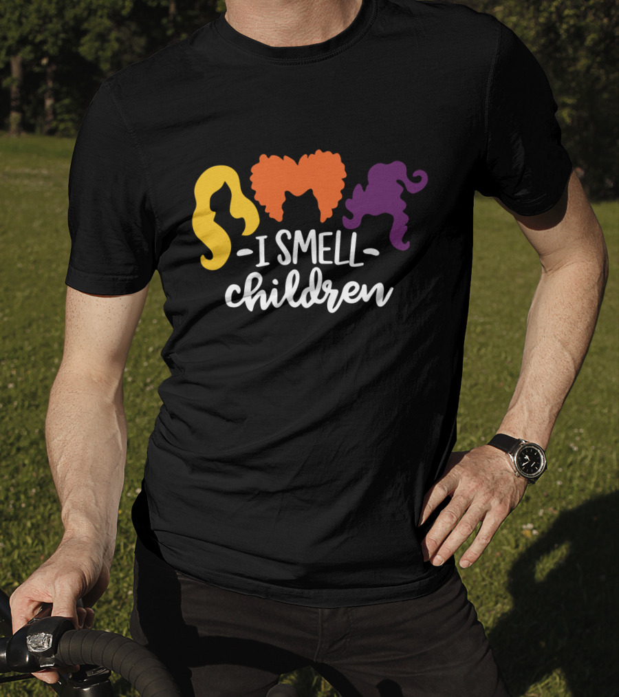 I Smell Children Hocus Pocus Sanderson Sisters Hair T-Shirt