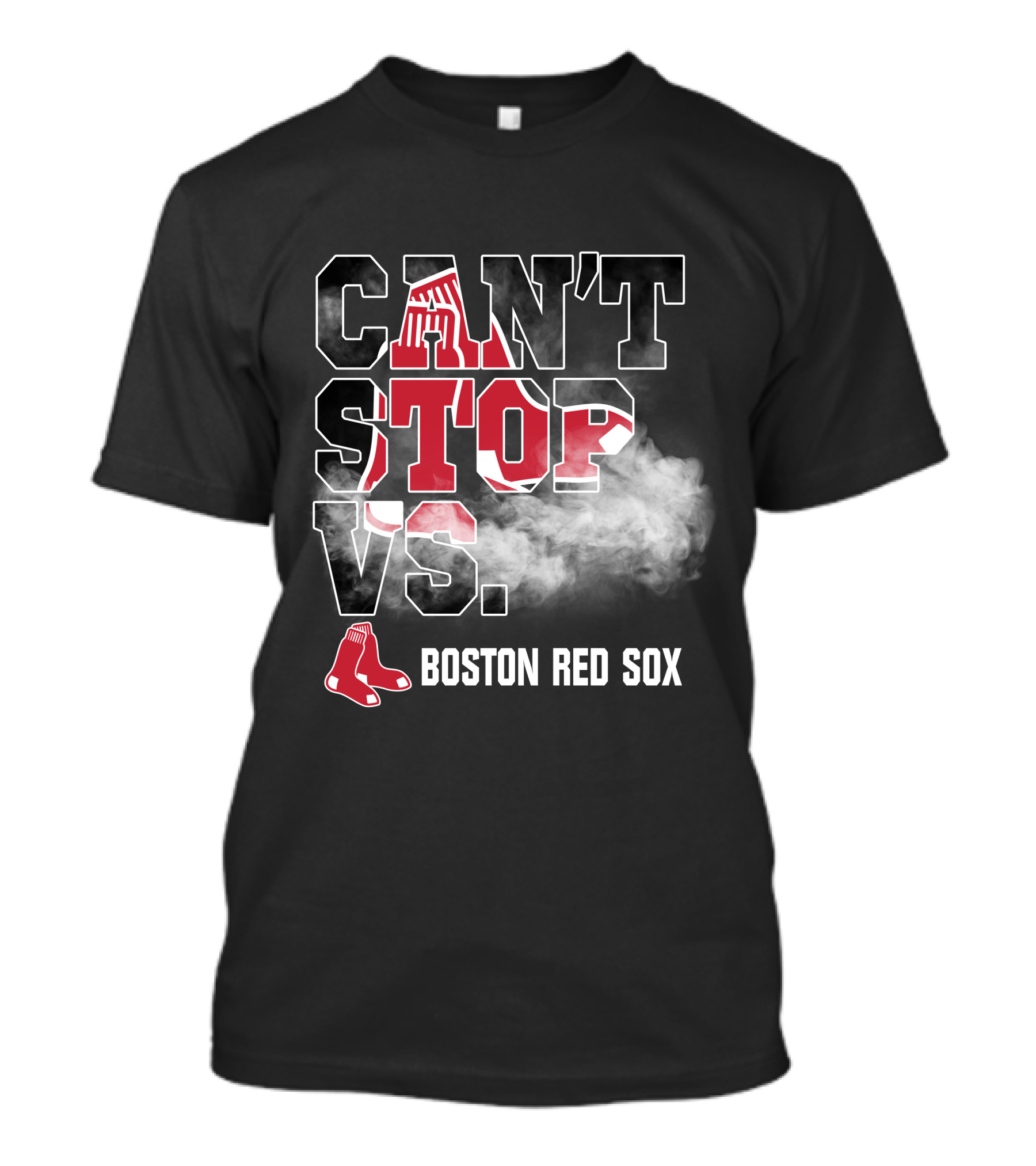 Can't Stop Vs. Boston Red Sox T-Shirt