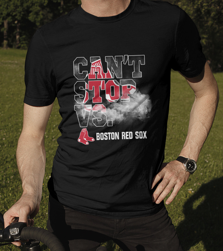 Can't Stop Vs. Boston Red Sox T-Shirt