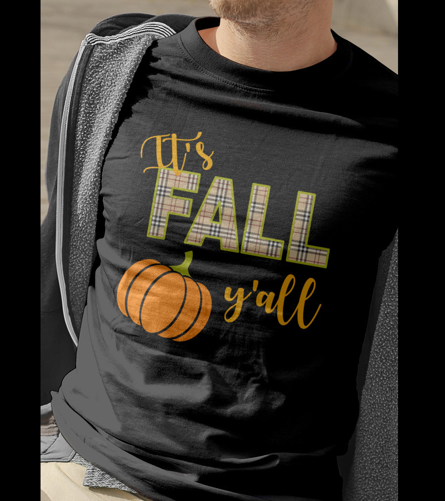 It's Fall Y'all Pumpkin T-Shirt
