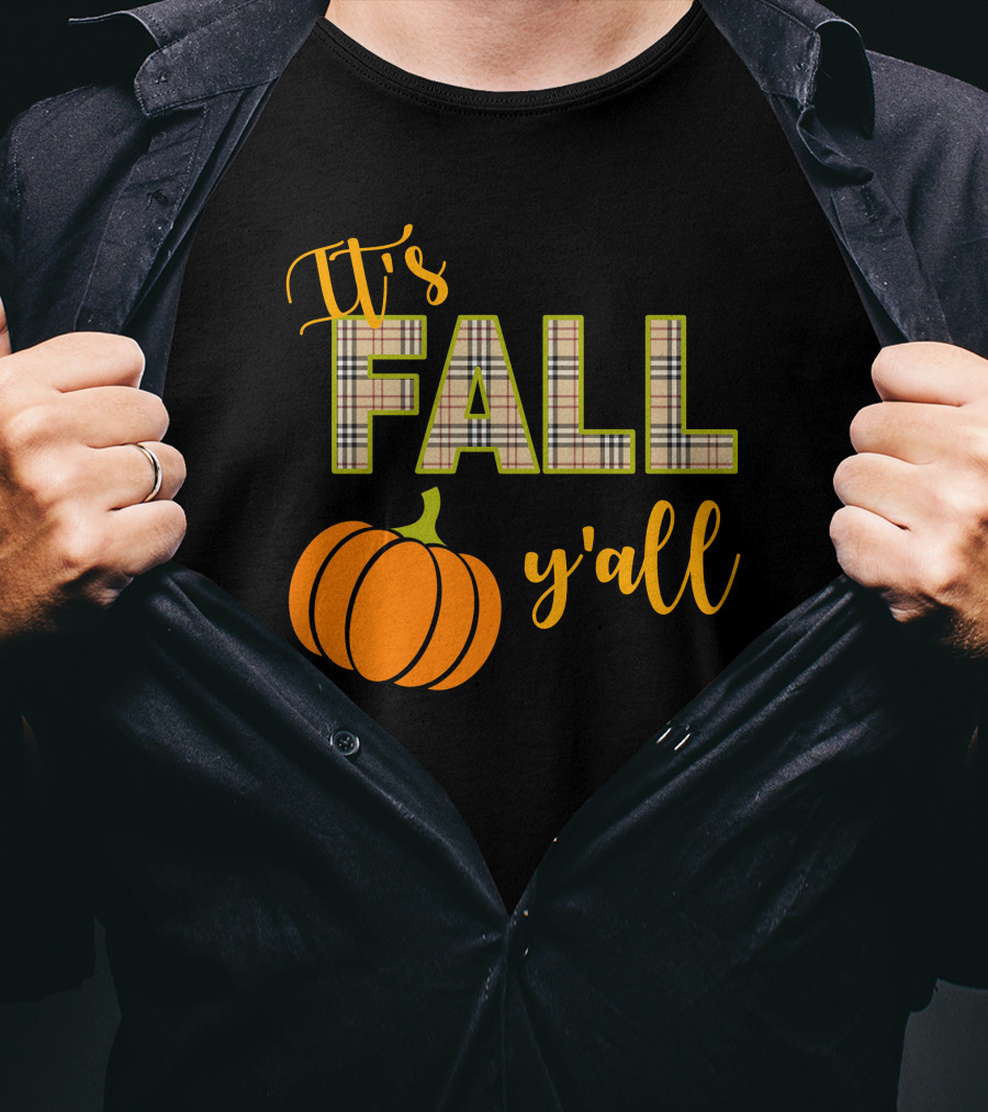 It's Fall Y'all Pumpkin T-Shirt