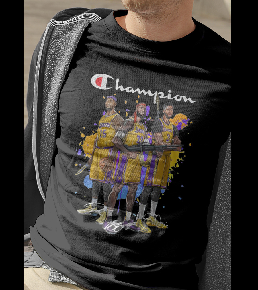Champion Lakers Basketball Legends T-Shirt