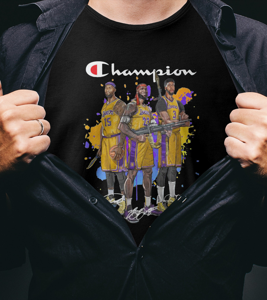 Champion Lakers Basketball Legends T-Shirt