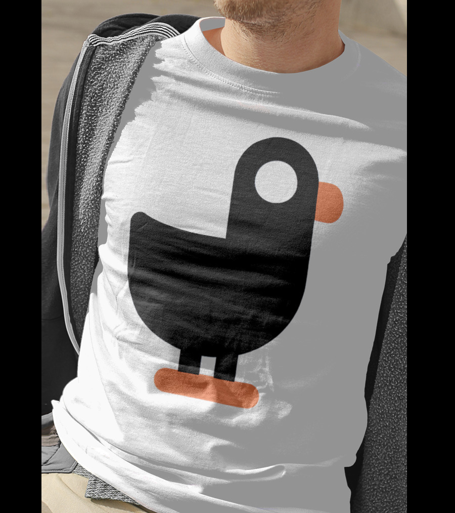 Kurzgesagt Iconic Bird Merchandise T-Shirt