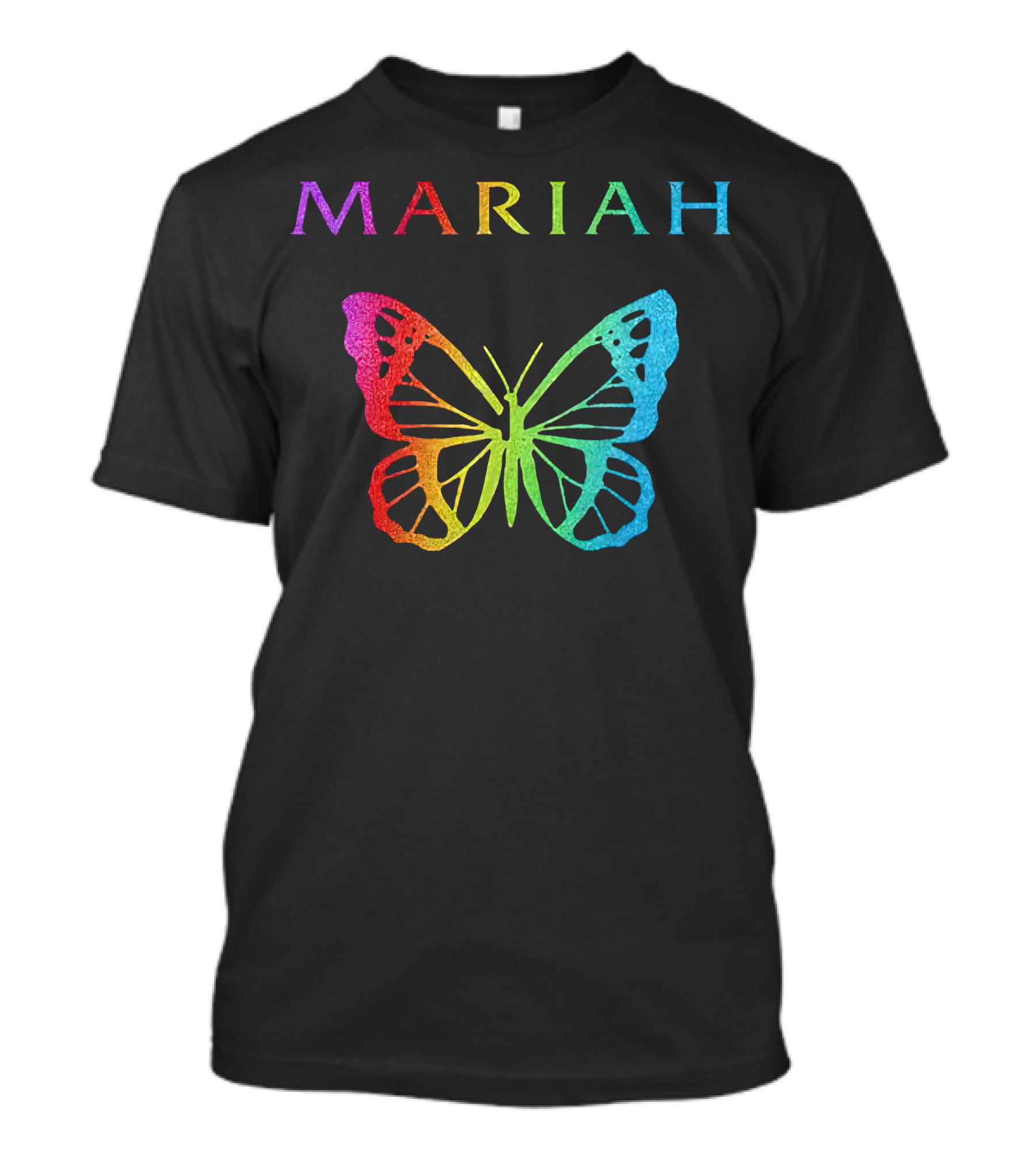 Mariah Carey Butterfly Rainbow Merch T-Shirt