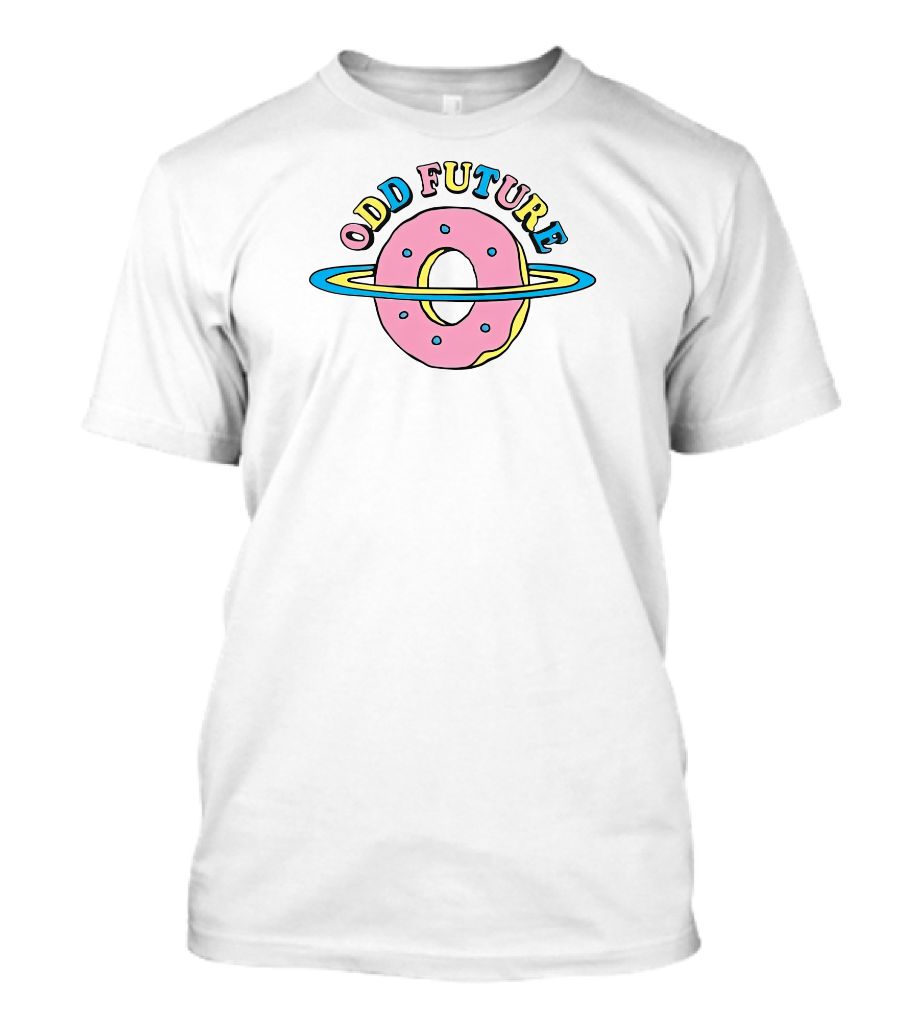 Odd Future Pink Donut Saturn Ring T-Shirt