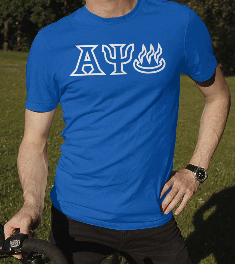 Scott The Woz Alpha Psi Hot Plate T-Shirt