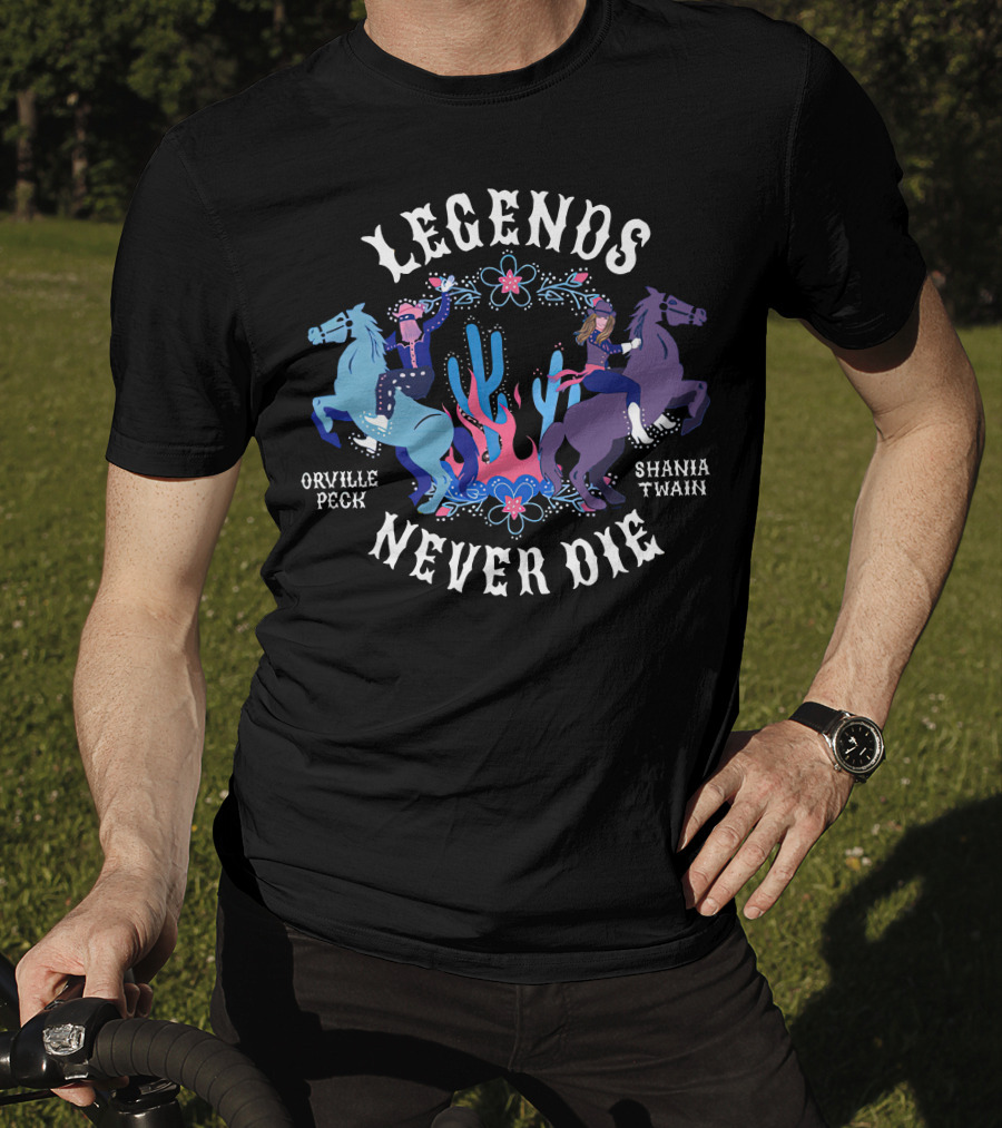 Legends Never Die Orville Peck Shania Twain T-Shirt