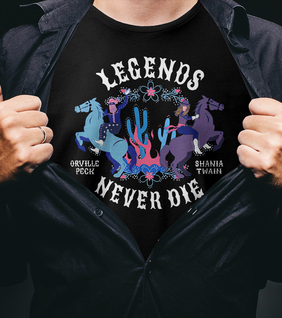 Legends Never Die Orville Peck Shania Twain T-Shirt