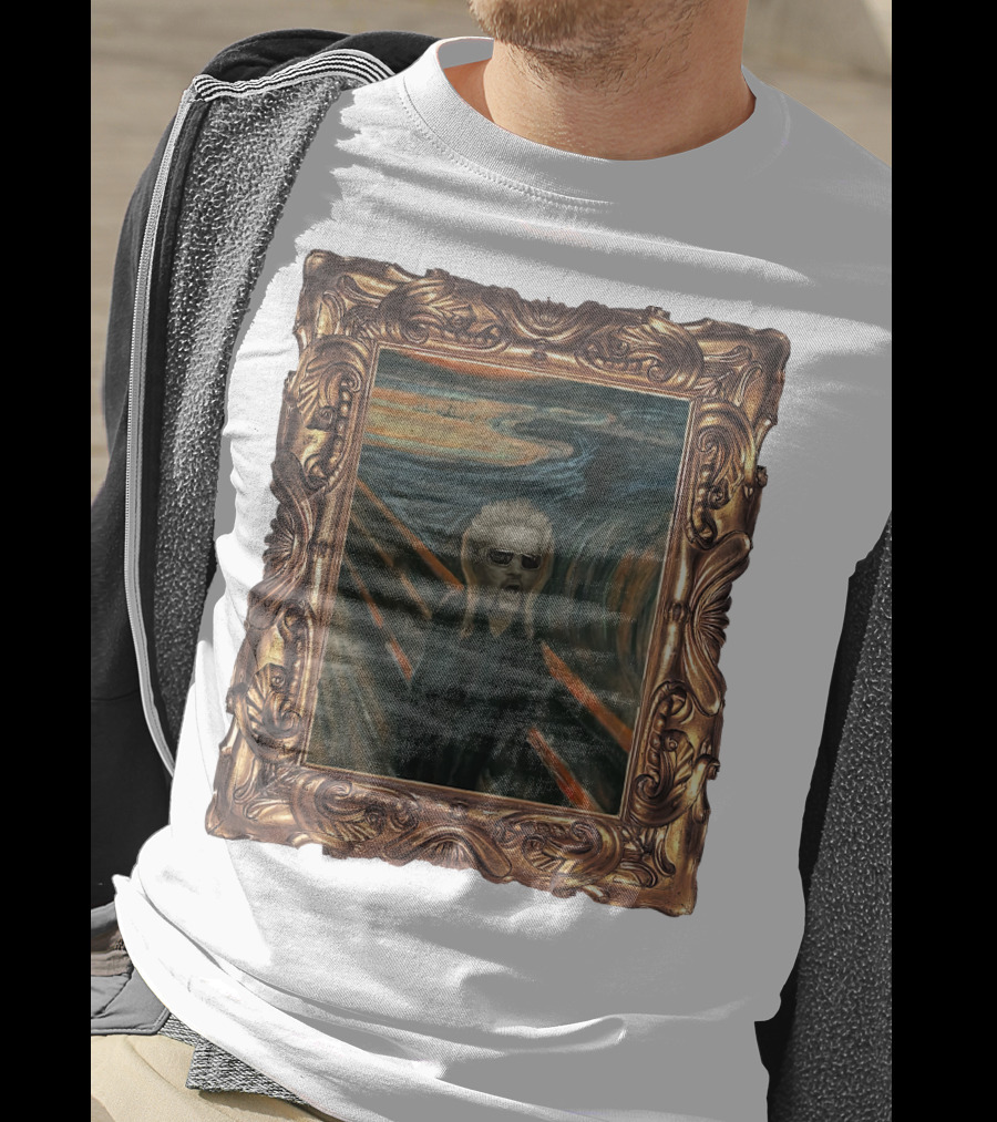 Guy Fieri The Scream Painting T-Shirt