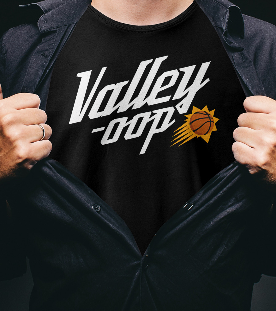 Valley-oop Phoenix Suns Merch T-Shirt
