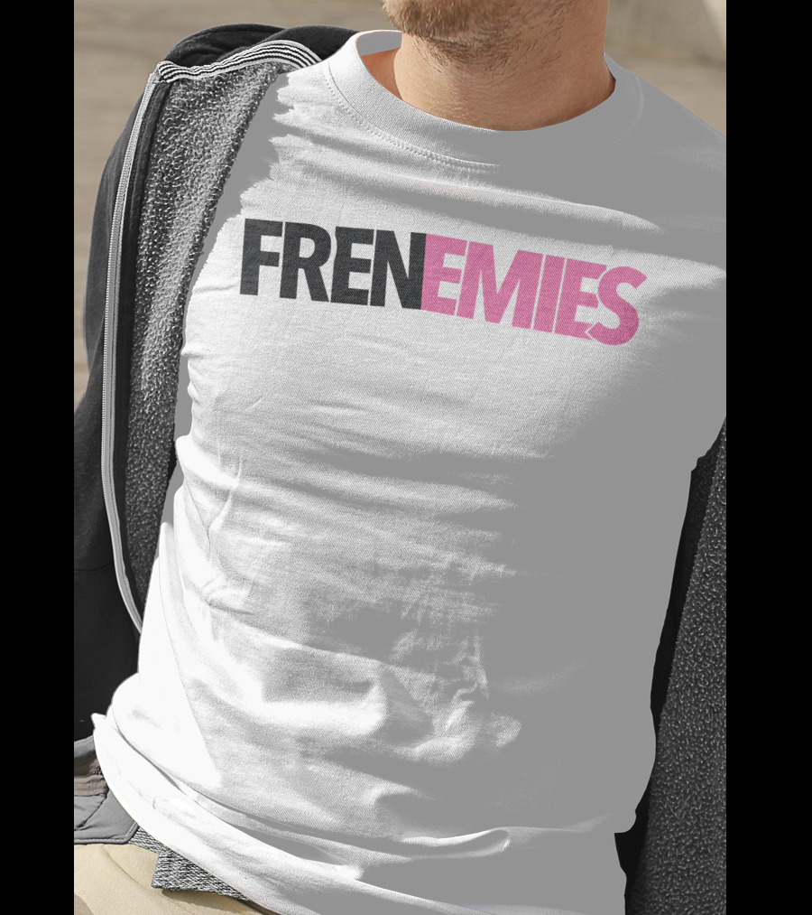 Frenemies Merchandise Logo Bold Pink T-Shirt