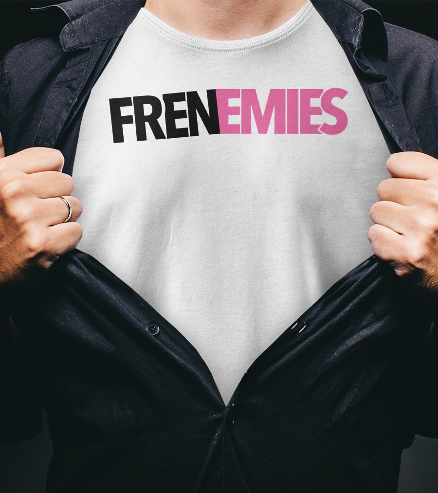 Frenemies Merchandise Logo Bold Pink T-Shirt