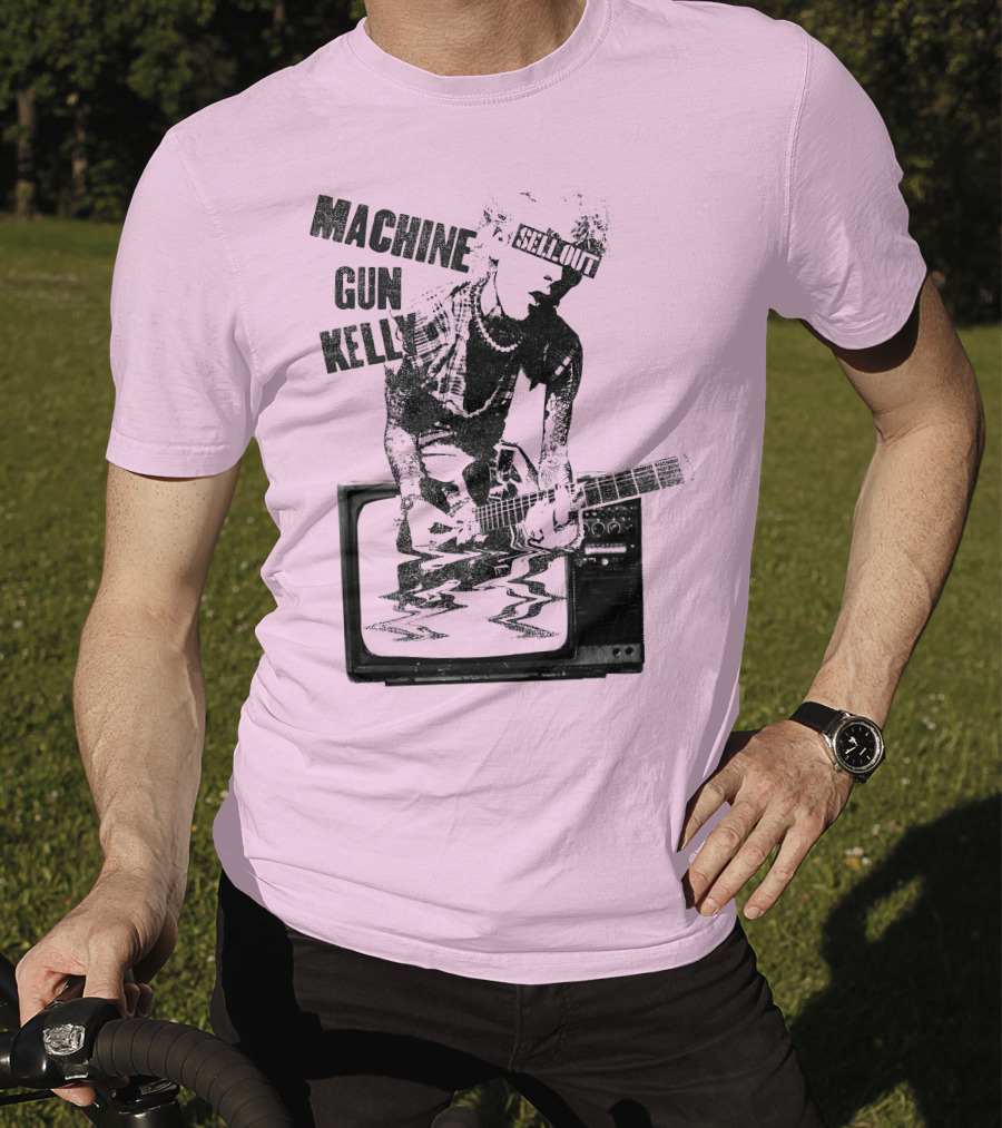 Machine Gun Kelly Sellout TV Guitar T-Shirt