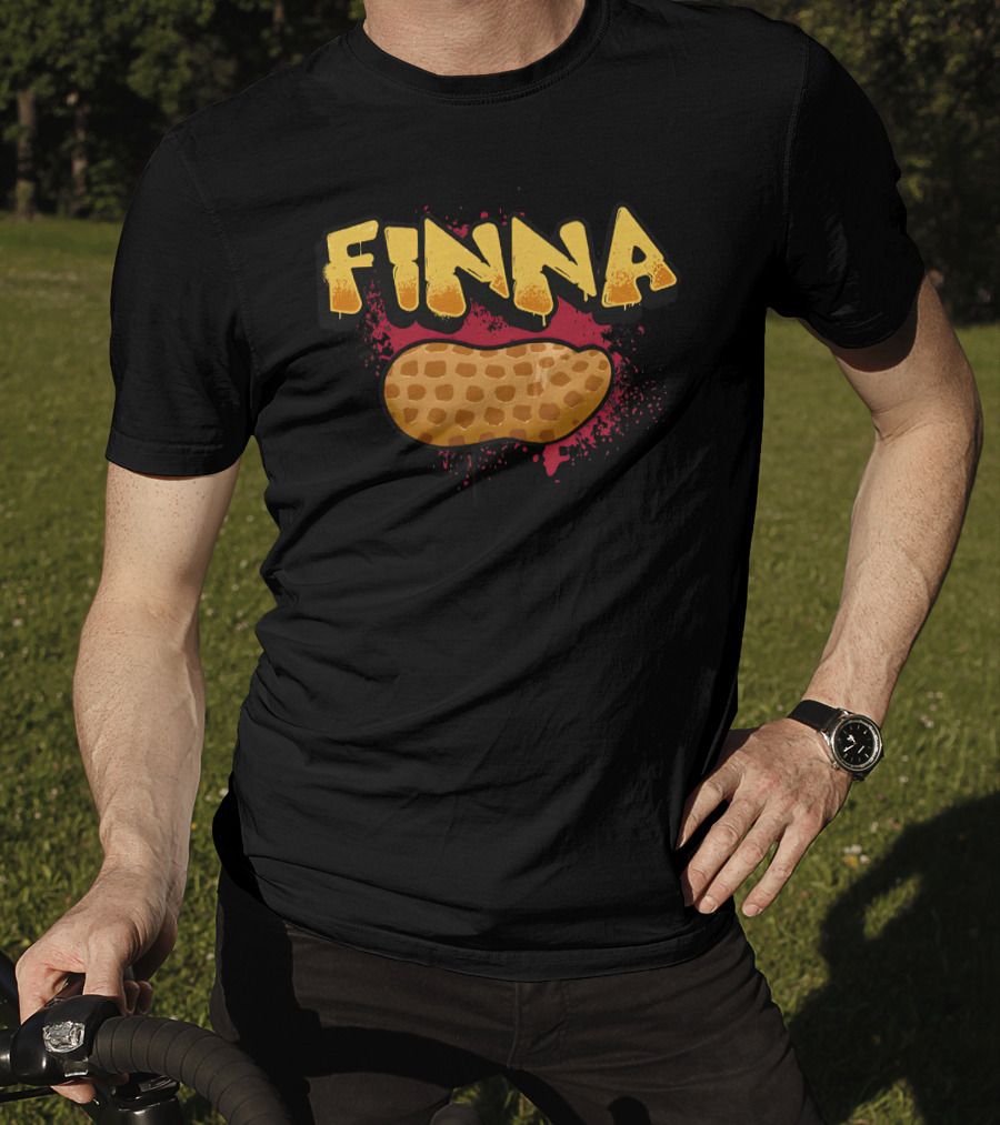 Imdontai Merch Finna Nut Peanuts Graphic Explosion T-Shirt