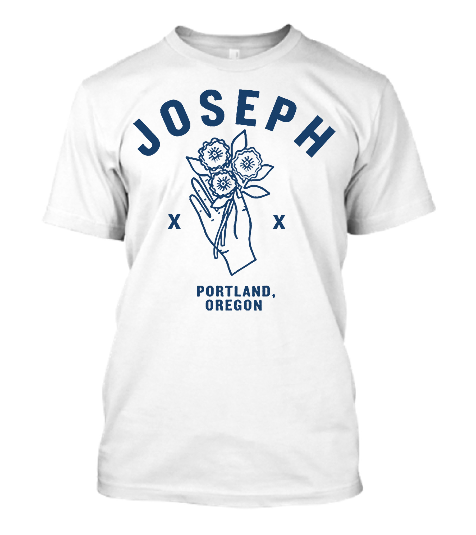 Joseph Portland Oregon Floral Hand T-Shirt