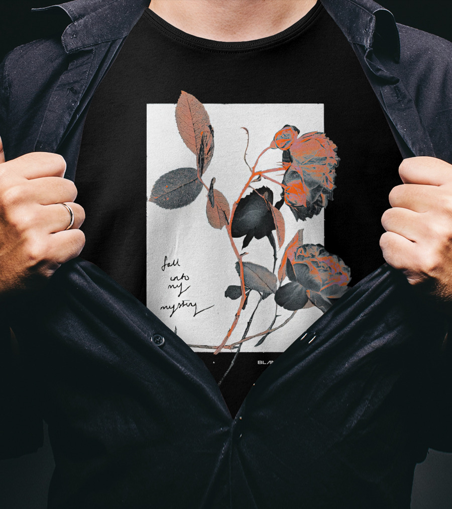 Blanke Fall Into My Mystery Roses T-Shirt