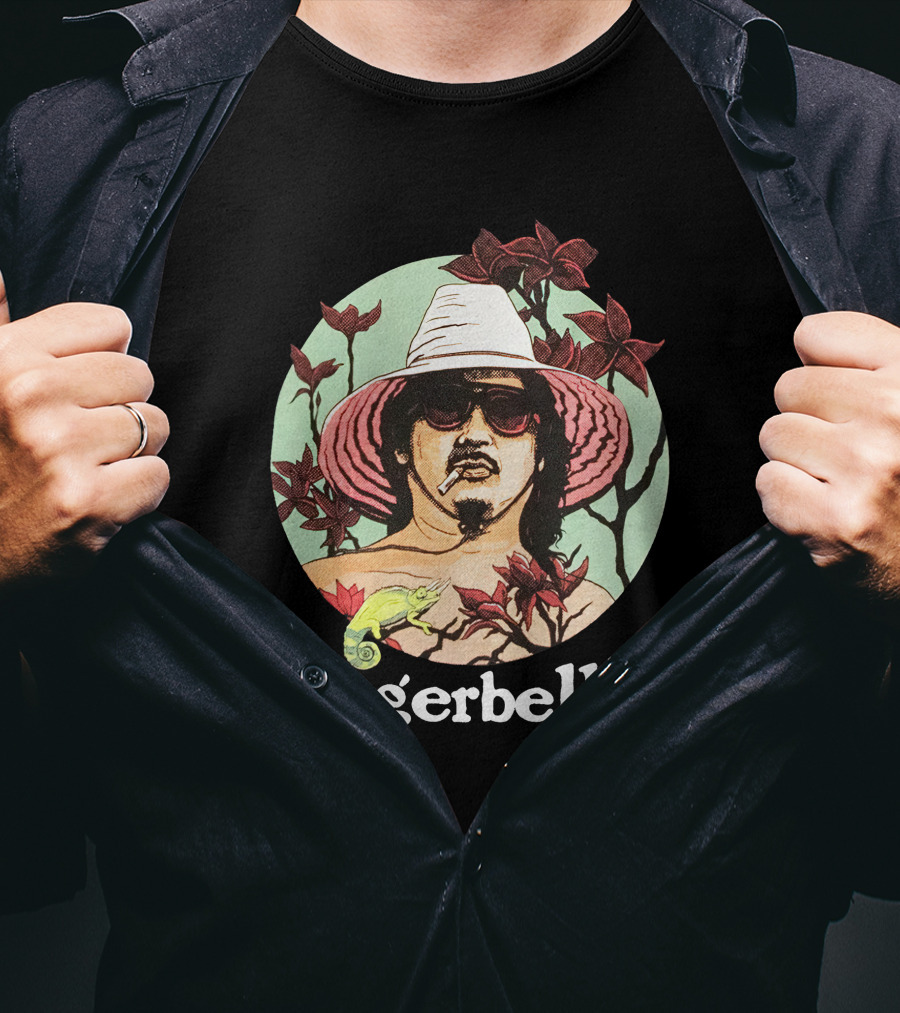 Tigerbelly Merch Hawaii Bobo Chameleon Tropical Hat Sunglasses T-Shirt